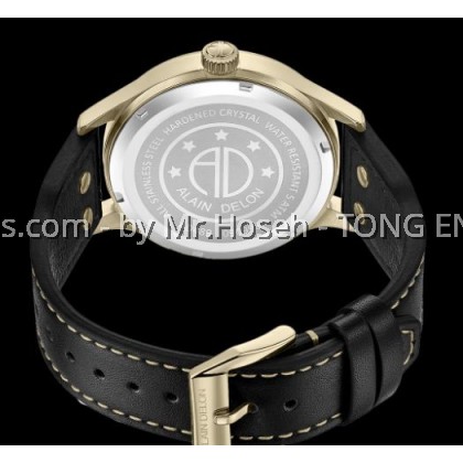 Alain Delon Pilot Watch Quartz AD489-1235