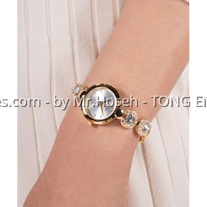 GUESS Ladies Gold Tone Analog Watch 26mm GW0757L2