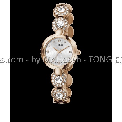 GUESS Ladies Rose Gold Tone Analog Watch 26mm GW0757L3