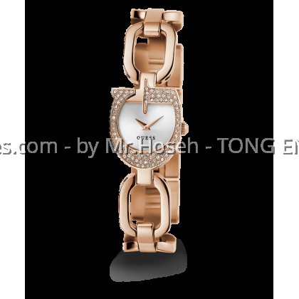 GUESS Ladies Rose Gold Tone Analog Watch 22.2mm GW0683L3