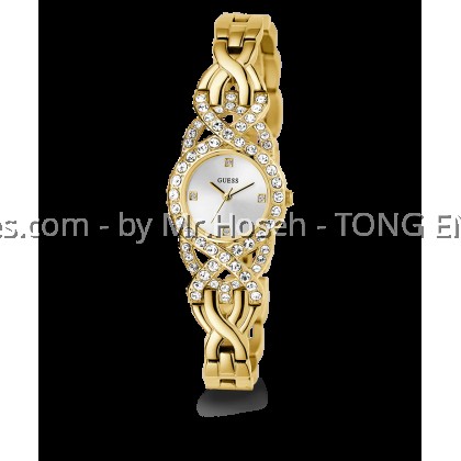 GUESS Ladies Gold Tone Analog Watch 23mm GW0682L2