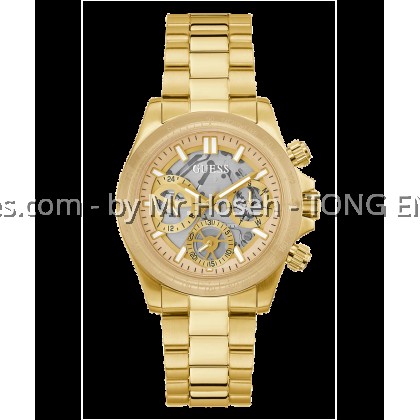 GUESS Ladies Gold Tone 2-Tone Analog Watch 39mm GW0557L1