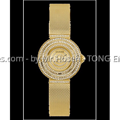 GUESS Ladies Gold Tone Analog Watch 32mm GW0550L2 GUESS Ladies Gold Tone Analog Watch 32mm GW0550L2