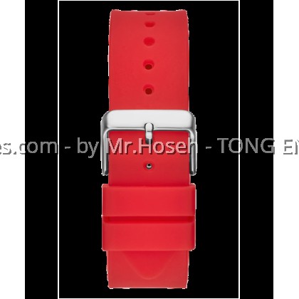 GUESS Mens Red Black Multi-function Watch 41.5mm GW0203G4
