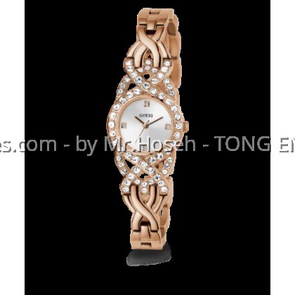 GUESS Adorn Ladies Rose Gold Tone Analog Watch 23mm GW0682L3 GUESS Adorn Ladies Rose Gold Tone Analog Watch 23mm GW0682L3