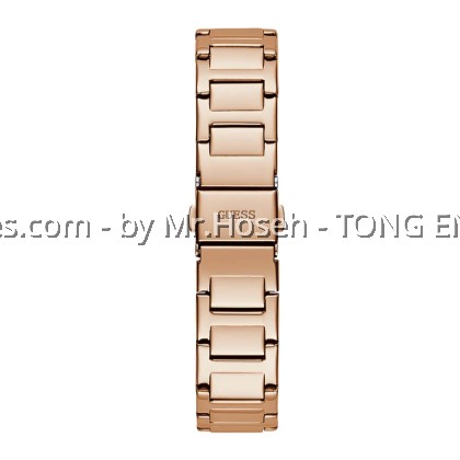GUESS Rose Bud Rose Gold Tone Square Ladies Watch 32mm GW0544l4