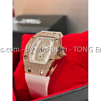 Balmer Tonneau Red Lips Crystal Ladies Quartz Watch 5135L RG-1 Balmer Tonneau Red Lips Crystal Ladies Quartz Watch 5135L RG-1
