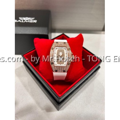 Balmer Tonneau Red Lips Crystal Ladies Quartz Watch 5135L RG-1 Balmer Tonneau Red Lips Crystal Ladies Quartz Watch 5135L RG-1