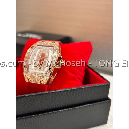 Balmer Tonneau Red Lips Crystal Ladies Quartz Watch 5135L RG-9 Balmer Tonneau Red Lips Crystal Ladies Quartz Watch 5135L RG-9