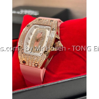 Balmer Tonneau Red Lips Crystal Ladies Quartz Watch 5135L RG-P9 Balmer Tonneau Red Lips Crystal Ladies Quartz Watch 5135L RG-P9
