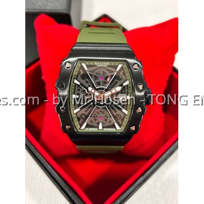 Balmer Tonneau XL Mechanical Dial Automatic Gents Watch 8836G BK-46