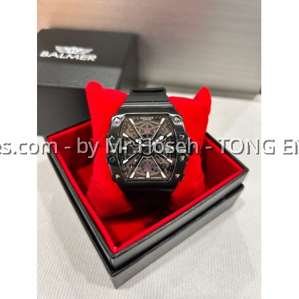 Balmer Tonneau XL Mechanical Dial Automatic Gents Watch 8836G BK-46