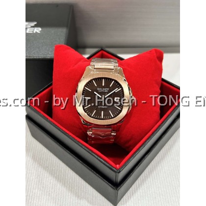 Balmer Rounded Octogonal Aquan@ut Automatic Watch 8209G RG-10
