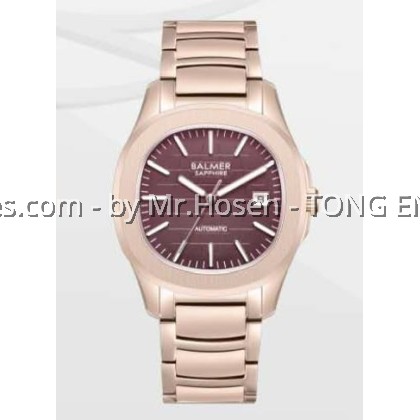 Balmer Rounded Octogonal Aquan@ut Automatic Watch 8209G RG-10