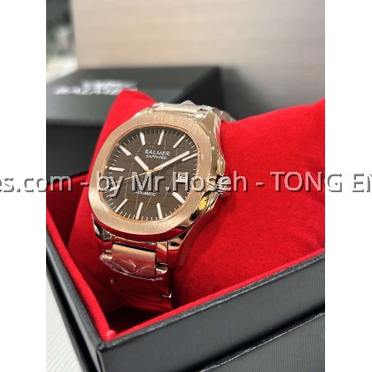 Balmer Rounded Octogonal Aquan@ut Automatic Watch 8209G RG-10