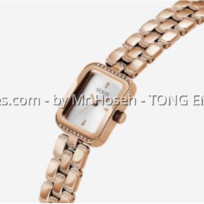 GUESS Ladies Rose Gold Tone Analog Watch GW0865L3
