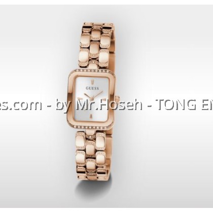 GUESS Ladies Rose Gold Tone Analog Watch GW0865L3