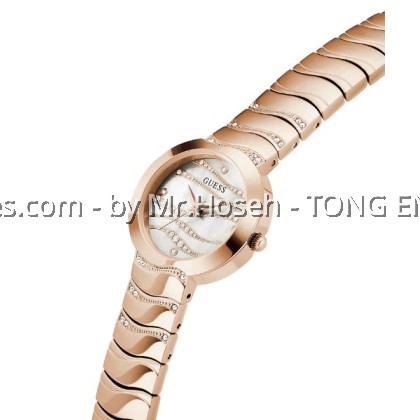 GUESS Ladies Rose Gold Tone Analog Watch 30mm GW0871L3