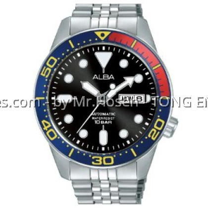 Alba Sports Mechanical Automatic Diver Design Malaysia Exclusive Collection Watch AL4529X1