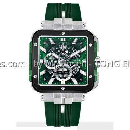 Balmer Square XXL Chronograph 8839G SS-46