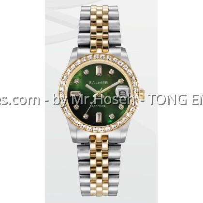 Balmer Grace Crystal Bezel 32mm Lady Watch 8191L TT-6