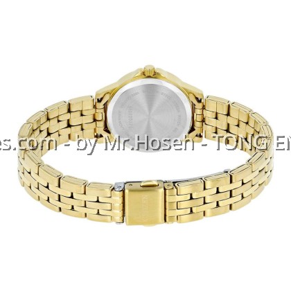 Citizen Gold Dial Ladies Quartz Watch EQ0603-59P Citizen Gold Dial Ladies Quartz Watch EQ0603-59P