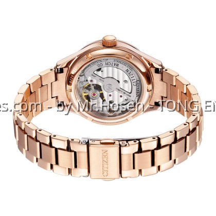 Citizen Lady's Sakura X Moon Mechanical Open Heart Limited Edition PC1017-88Y