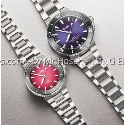 Oris Aquis Date 36.5mm Taste of Summer Lady Watch 01 733 7792 4158-07 819 05P