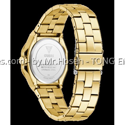 GUESS Ladies Gold Tone Analog Watch GW0873L2 GUESS Ladies Gold Tone Analog Watch GW0873L2