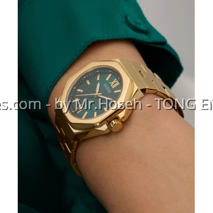 GUESS Ladies Gold Tone Analog Watch GW0873L2 GUESS Ladies Gold Tone Analog Watch GW0873L2