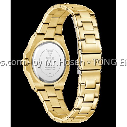 GUESS Ladies Gold Tone Analog 34mm Watch GW0877L2 GUESS Ladies Gold Tone Analog 34mm Watch GW0877L2