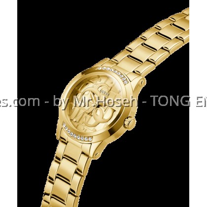 GUESS Ladies Gold Tone Analog 36mm Watch GW0861L2 GUESS Ladies Gold Tone Analog 36mm Watch GW0861L2