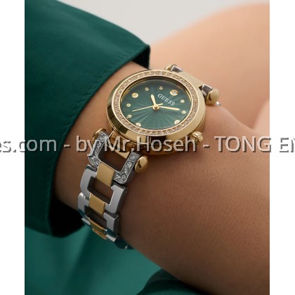 GUESS Ginger Ladies 2-Tone Gold Tone Analog 30mm Watch GW0869L1 GUESS Ginger Ladies 2-Tone Gold Tone Analog 30mm Watch GW0869L1