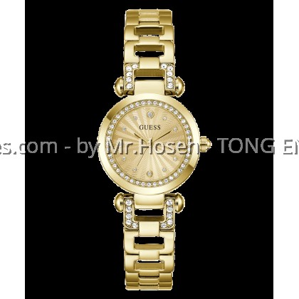 GUESS Ginger Ladies Gold Tone Analog 30mm Watch GW0869L4