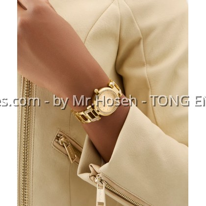 GUESS Ginger Ladies Gold Tone Analog 30mm Watch GW0869L4