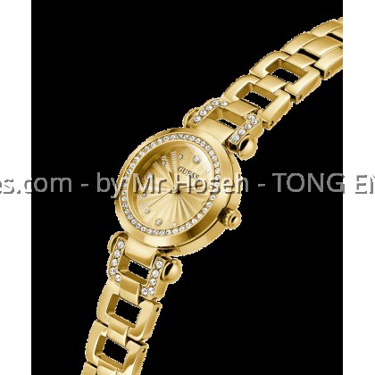 GUESS Ginger Ladies Gold Tone Analog 30mm Watch GW0869L4