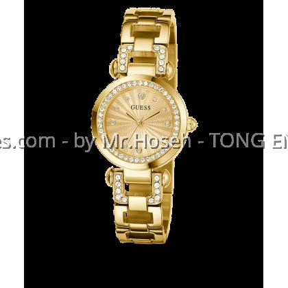 GUESS Ginger Ladies Gold Tone Analog 30mm Watch GW0869L4