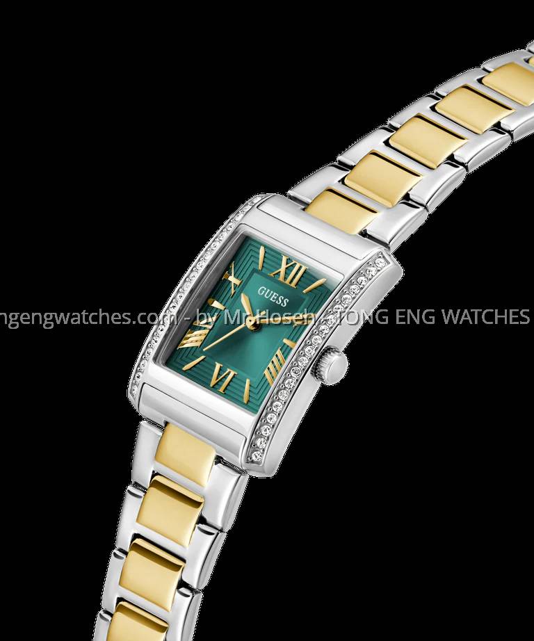 Vintage Elegant Guess 2Tone Gold Silver Tank Watch Guess | Accessories | Vintage Elegant Guess 2tone Gold  main image 2