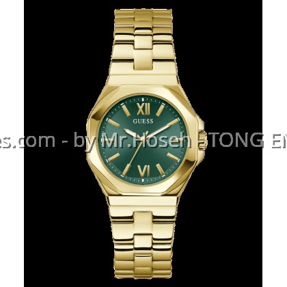GUESS Ladies Gold Tone Analog 34mm Watch GW0873L2