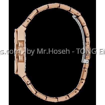 GUESS Ladies Rose Gold Tone Analog 34mm Watch GW0873L3