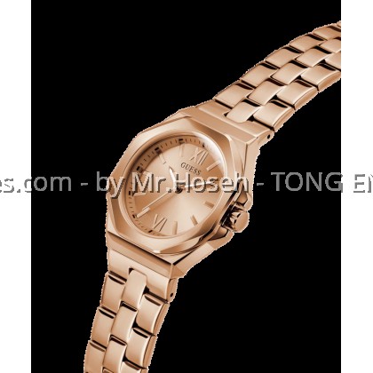 GUESS Ladies Rose Gold Tone Analog 34mm Watch GW0873L3
