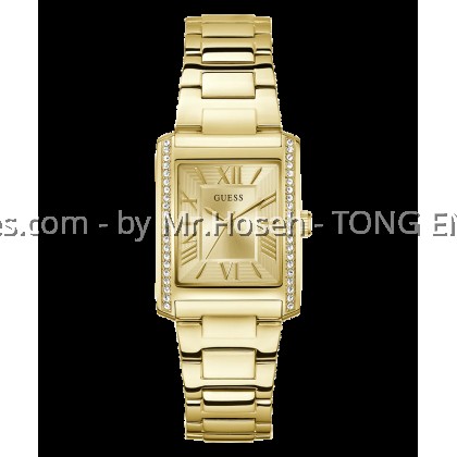 GUESS Tank Ladies Gold Tone Analog 27mm Watch GW0874L4