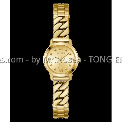 GUESS Ladies Gold Tone Analog 25mm Watch GW0867L2