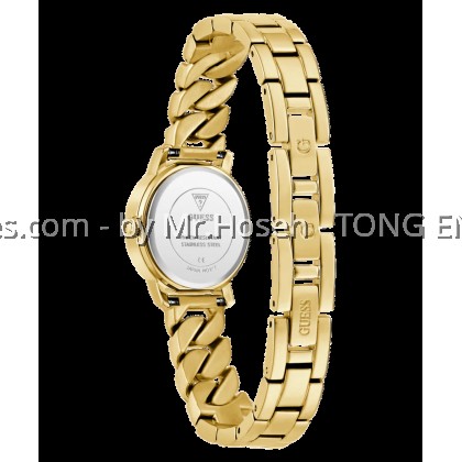 GUESS Ladies Gold Tone Analog 25mm Watch GW0867L2