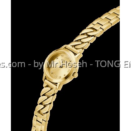 GUESS Ladies Gold Tone Analog 25mm Watch GW0867L2