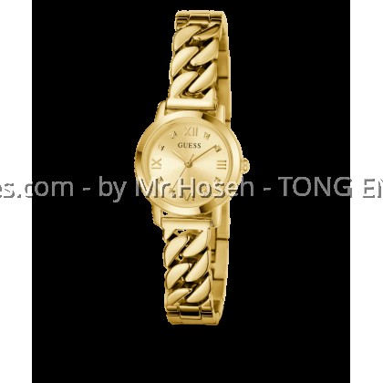 GUESS Ladies Gold Tone Analog 25mm Watch GW0867L2
