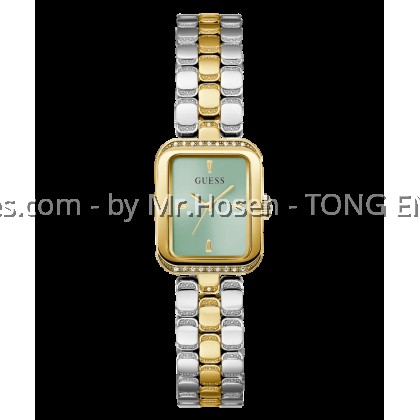 GUESS Ladies 2-Tone Gold Tone Analog 22mm Watch GW0865L4