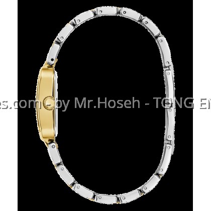 GUESS Ladies 2-Tone Gold Tone Analog 22mm Watch GW0865L4