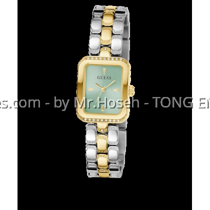 GUESS Ladies 2-Tone Gold Tone Analog 22mm Watch GW0865L4