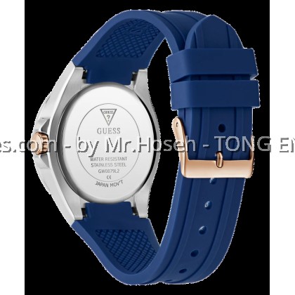 GUESS Ladies Blue 2-Tone Multi-function 39mm Watch GW879L2 GUESS Ladies Blue 2-Tone Multi-function 39mm Watch GW879L2